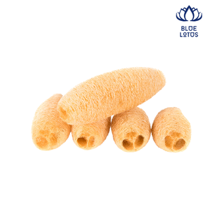 Esponja de lufa almohadilla de fregado grande personalizada hecha en Vietnam con 100% esponjas de cocina naturales frutas vegetales orgánicas - Product Image 1