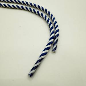 Eco-Friendly 100% Polyester Drawstring Rope Cord Locks & Stopper 5mm for Garments <b>Bags</b> Shoes Home Textiles - Product Image 2