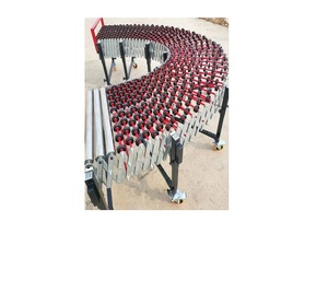 Nouveau convoyeur à rouleaux sans gravité à courroie en acier inoxydable pour décharger des boîtes logistiques pour le cadre en acier à usage alimentaire - Product Image 3