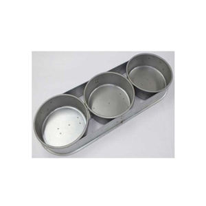 Vente exclusive à prix réduit sur un ensemble de moules à gâteau ronds en acier aluminisé de qualité supérieure, résistants au four et lavables, avec revêtement personnalisé - Product Image 1