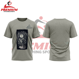 T-shirt slim fit de qualité supérieure personnalisé T-shirt extensible Vêtements décontractés pour hommes T-shirts non rétractables Vente en gros Chemise de plus de taille - Product Image 2