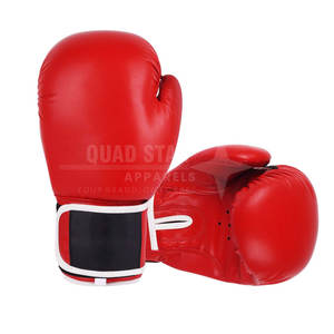 Guantes de boxeo de material duradero personalizados su propio logotipo guantes de boxeo precio razonable guantes de boxeo en venta al por mayor - Product Image 1