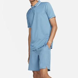 เสื้อเทนนิสชุดเสื้อผ้าสั้นสองชิ้นเสื้อกีฬาแขนสั้นชุดฝึกซ้อมสำหรับผู้ใหญ่ - Product Image 2