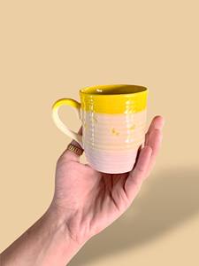 Artistic <b>Handmade</b> Irregular Porcelain Italian Style Coffee Cups Custom Logo Gift Sets for Wholesale Corporate Gifts Events - Product Image 5