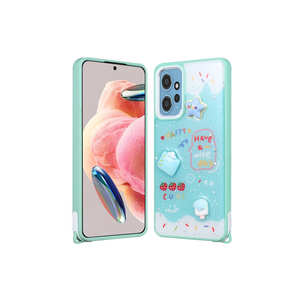 Funda Protectora de Silicona con Purpurina Líquida de Lujo Netzy para Xiaomi Redmi Note 12 4G, con Figura en Relieve, para 14 Plus 14Pro - Product Image 1