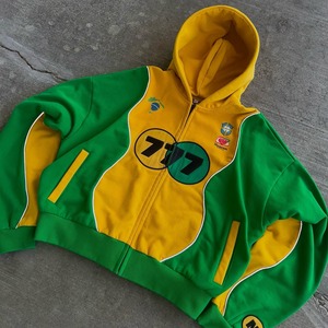 Sweat à capuche surdimensionné lourd personnalisé avec applique brodée sérigraphie logo personnalisé d'hiver inclus - Product Image 1