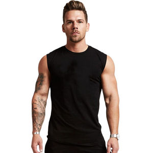 Camiseta Deportiva de Gimnasio Personalizada al por Mayor para Hombre, Ajustada, Lisa, Informal, para Verano, Fitness, Running, Tallas Grandes, con Bordado e Impresión - Product Image 5