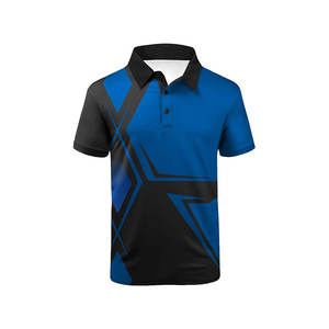 Camiseta de manga corta de alta calidad para hombre, Polo sencillo informal de secado rápido con logotipo personalizado de Golf, polos sencillos para hombre al por mayor - Product Image 5