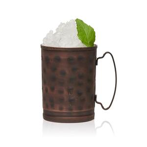 Taza de cobre elegante con acabado antiguo, vasos hechos a mano pulidos de lujo para Hotel, Villa, cocina, comedor y decoración de Bar - Product Image 1