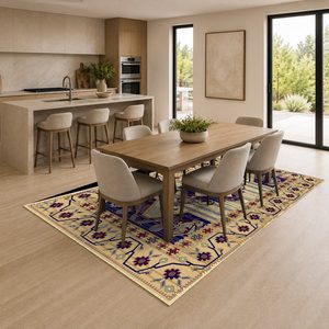<b>RUGS</b> DEPOT LXDP-0364 Wholesale Beige Brown Designer Pattern Digital Printed Machine Washable Chenille Area <b>Rug</b> <b>Non</b> <b>Slip</b> - Product Image 4