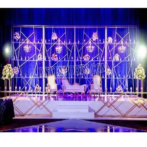 Modern Wedding Decor Candle <b>Backdrop</b> <b>Stand</b> Wedding <b>Backdrop</b> Shelves Candle Wall Fancy Candle Holder Wall Wedding <b>Backdrop</b> - Product Image 1