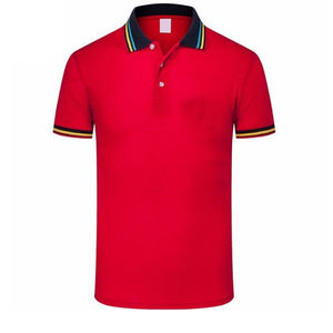 Meilleure vente T-shirt de polo de golf surdimensionné pour homme Design en bambou massif Nouveau motif imprimé Léger Court Sves Respirant Ajusté - Product Image 4