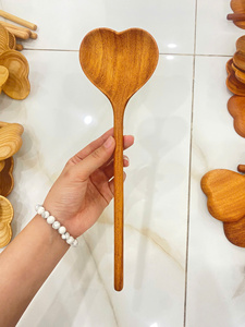 L'élégance intemporelle des cuillères en bois, fabriquées à la perfection: la beauté des cuillères en bois Durabilité naturelle - Product Image 6