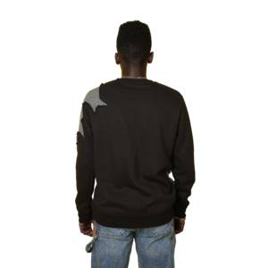 เสื้อสเวตเชิ้ตคอกลมพิมพ์ลายฤดูหนาวขายส่ง สีพื้น คุณภาพ 100% แขนยาวแบบสั่งทำพร้อมปักลายสำหรับผู้ชาย - Product Image 5