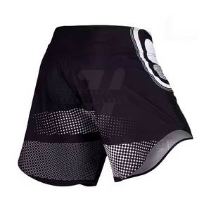 Shorts MMA de haute qualité, durables, en spandex/polyester, légers, à séchage rapide, respirants, vêtements d'arts martiaux personnalisables - Product Image 2