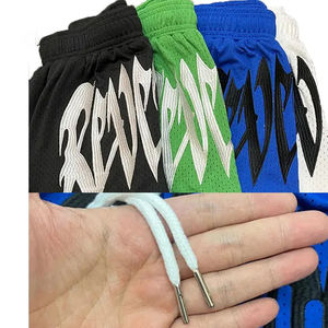 Summer Breathable Double Layer Sublimation 100% Polyester Jogger Gym Blank Men's Basketball Custom Mesh Shorts for Men - Product Image 6