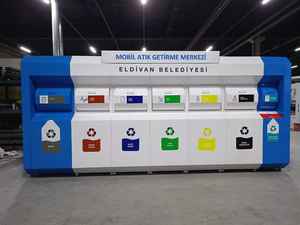 BDB BDB.13000-A 3000 LT Poubelle double à pédale pour extérieur et jardin, en métal galvanisé, type pressage pour recyclage - Product Image 5