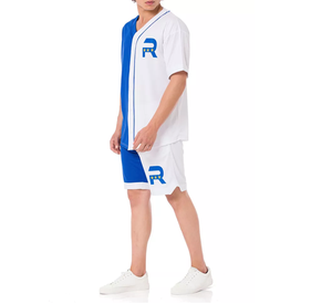 Wholesale Custom <b>Adult</b> Men's Baseball Softball Sportswear Breathable Anti-Bacterial Quick Dry Sublimated Jersey Set <b>Embroidery</b> - Product Image 1