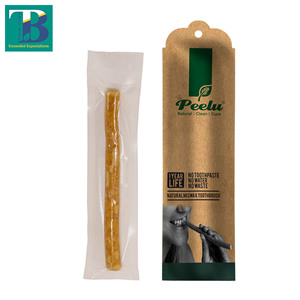 Peelu Premium Quality Miswak Packing Caja de artesanía plana de 1 pieza Los mejores productos de higiene bucal multiusos sellados al vacío Cuidado higiénico - Product Image 6