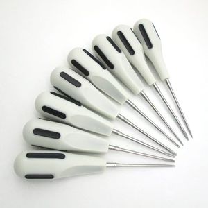 Juego de 8 Elevadores Dentales |   Empuñadura Ergonómica de Acero Inoxidable |   Instrumentos Profesionales para Clínicas - Product Image 2