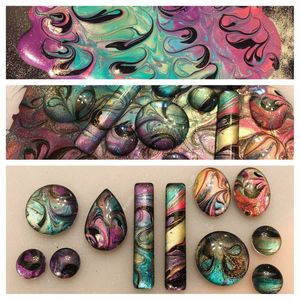 ลูกปัดเรซิ่นทำด้วยมือสำหรับเป็นของขวัญตกแต่งบ้าน-ปรับขนาดได้ - Product Image 4