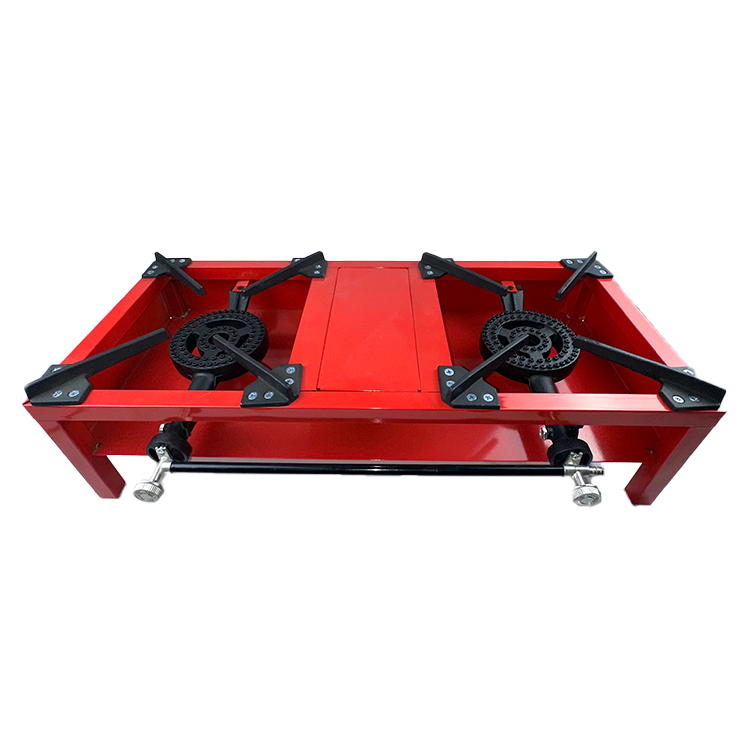 Cast Iron Gas burner Double Burner