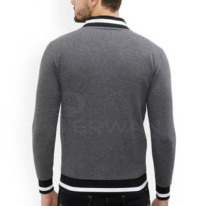 Chaqueta Bomber de Poliéster/Nailon Personalizada al por Mayor, Ropa de Invierno Cómoda, Cuello Alto, Logotipo Frontal, Secado Rápido - Product Image 3