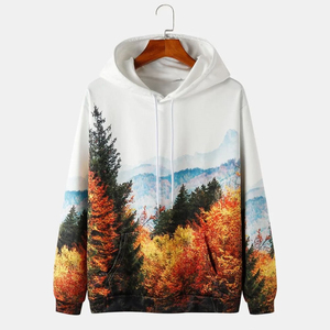 Nouveaux sweats à capuche tendance pour hommes 2026, élégants, respirants, à séchage rapide, en tissu doux, sweats à capuche pour hommes en sublimation - Product Image 1