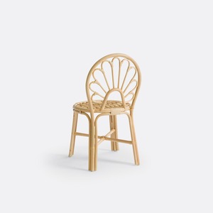 เก้าอี้เด็กหวายธรรมชาติ ทำมือ เก้าอี้หวายสำหรับเด็กเล็ก เก้าอี้เด็กสไตล์โบโฮ เฟอร์นิเจอร์ตกแต่งห้องเด็ก - Product Image 3