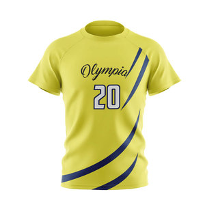 Nouveau maillot de football à séchage rapide en polyester respirant conçu sur mesure uniformes de football kit de football d'entraînement de club d'équipe ensemble complet - Product Image 3