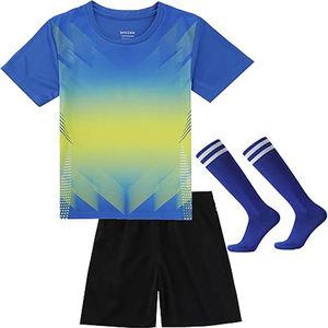 Tenue de football pour hommes OEM, kit d'équipe de football, maillot de football pour jeunes, fournisseur de tenue de football, tenue d'entraînement de football, ensemble maillot et short - Product Image 5