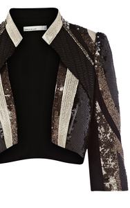 Nouvelle mode, vêtements pour femmes, denim, Halloween, mariage, solide, luxe, écologique, perlé, paillettes, travail, devant et dos, décontracté, vêtements d'extérieur, 100% - Product Image 5