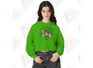 Stylish Cozy Men's Crop Hoodie 100% Cotton Fleece Winter Digital Printing Embroidered Stonewashed Perfect Lightweight Layering - Product Image 3