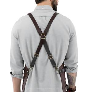 Tablier de coupe de cheveux pour hommes multi-usages Sangle de cou réglable Cape de coiffure sans manches Cape de coiffure pour coiffeurs - Product Image 2