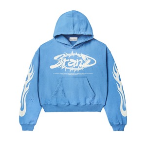 Ropa casual Diseño impreso personalizado Fleece Algodón Conjuntos de dos piezas Sudadera con capucha de moda y pantalones Pantalones de chándal Chándales de algodón - Product Image 2