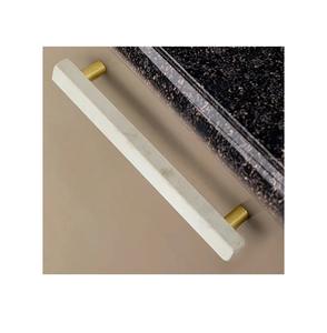 Wholesale Marble and Brass <b>Knob</b> Handicraft Latest Design and Home <b>Decorate</b> <b>Drawer</b> and Wardrobe Handle <b>Knob</b> - Product Image 1