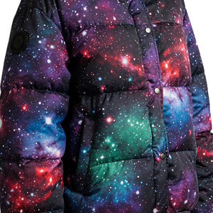 Manteaux courts d'hiver personnalisés ultra-légers pour hommes Veste en toile à capuche brodée en chenille rembourrée à bulles Duck Goose avant - Product Image 6