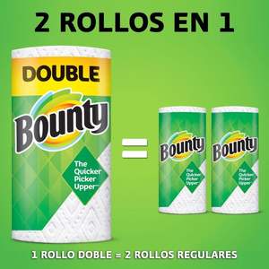 Toallas de Papel Blancas Bounty, Paquete de 12 Rollos Dobles - Product Image 6