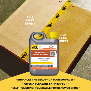 Cera Protectora con Efecto Satinado FILA Surface Care 1L para Baldosas de Terracota, Hormigón y Cemento - Product Image 5