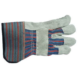 Gants de sécurité industriels robustes en cuir de vachette fendu, résistants au feu, coutures soudées, protection de niveau D, convient aux hommes et aux femmes - Product Image 5