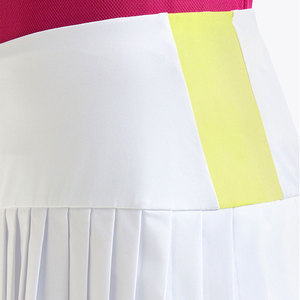 Jupes de tennis personnalisées pour femmes 100% Vêtements de sport de haute qualité fabriqués avec le logo avant à vendre - Product Image 5