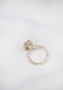Chất lượng hàng đầu moissanite Nhẫn kim cương với đá lấp lánh đồ trang sức cho engagement Wedding party món quà kỷ niệm cho số lượng lớn xuất khẩu - Product Image 6