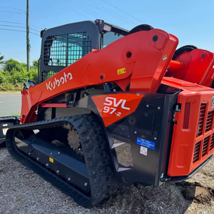 Machines de construction sur chenilles Kubota SVL 97-2 Chargeuse compacte à haut débit avec chargeur frontal - Product Image 1
