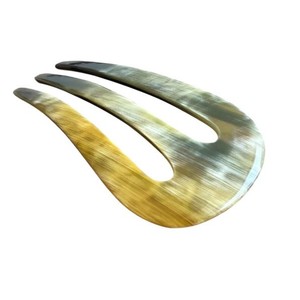 Bâton d'épingle à cheveux en corne de buffle fait main durable accessoire de cheveux traditionnel SHEERI HANDICRAFTS SH-098 élégant pour - Product Image 3