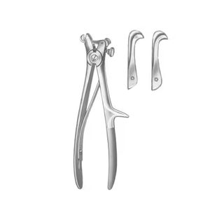 Pinzas Craneales Manuales de Alta Calidad, Cortador de Hueso Quirúrgico de Acero Inoxidable, Reutilizable, Certificado CE, Cumple con ISO13485 - Product Image 1