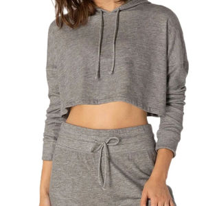 Sudaderas Cortas para Mujer, Ropa Casual, Logotipo Personalizado 2026, Ropa Urbana, Sudaderas Cortas Personalizadas para Mujer, OEM - Product Image 3