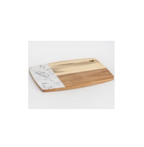Vendedor caliente Tabla de cortar de mármol de madera de acacia Precio bajo Hecho a mano Mejor pulido Uso personalizado Muy buena calidad Tabla de servir - Product Image 6