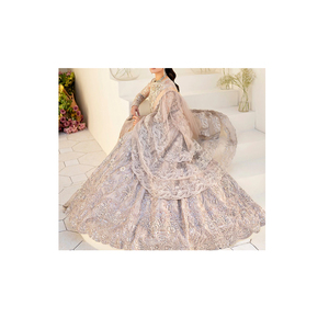 ชุดสูทชีฟองปักลายแบบหนาสำหรับผู้หญิง,ชุดปาร์ตี้ปากีสถานใส่แล้ว3ชิ้น - Product Image 1