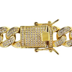 สร้อยคอจี้เพชรโมอิสซาไนต์ VVS เกรดพรีเมียม ชุบทอง 18K ดีไซน์หรูหรา ประดับเพชร 925 เงินแท้ สำหรับงานแต่งงาน งานปาร์ตี้ ผู้ชาย เครื่องประดับชั้นดี - Product Image 2