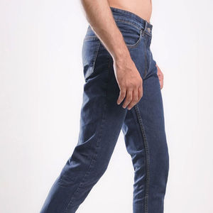 Pantalons en jean pour homme sur mesure, de haute qualité, style unique, motif uni, vente directe pour le jean de printemps - Product Image 5
